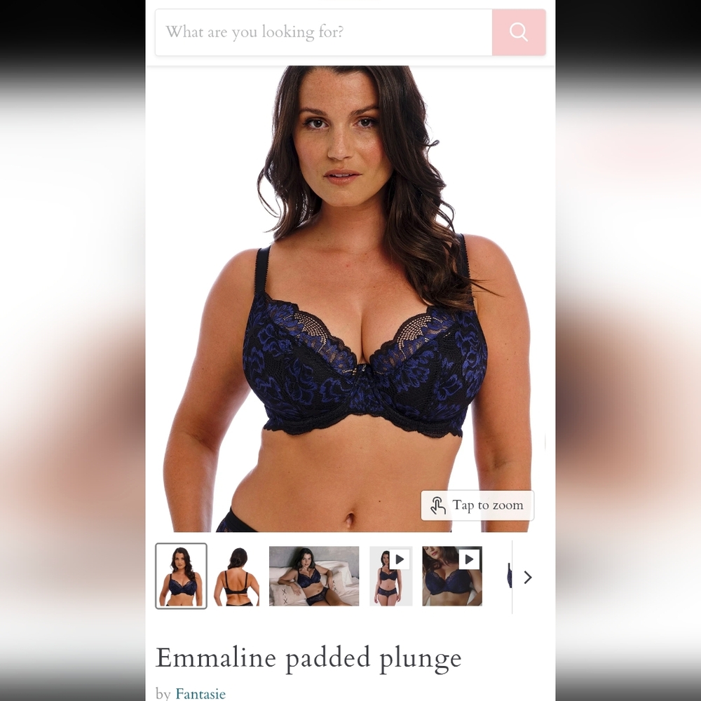 Fantasie Emmaline Plunge Bra - 34G - Picture 4 of 5